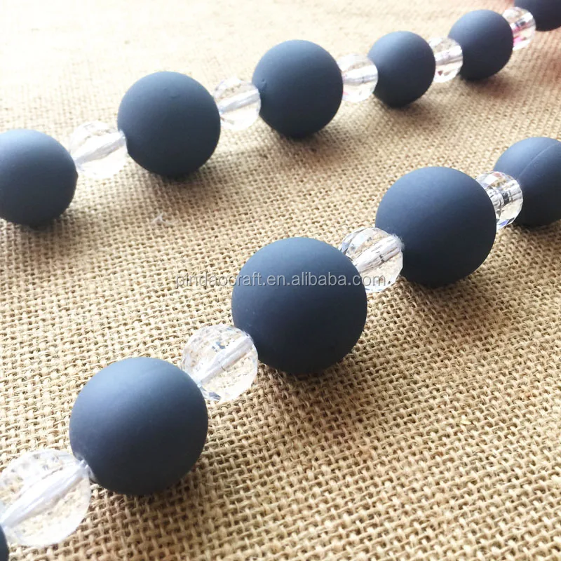 KOLAKO Lot de 2 embrasses de rideaux en perles de cristal pour rideaux décoration de la maison bleu paon