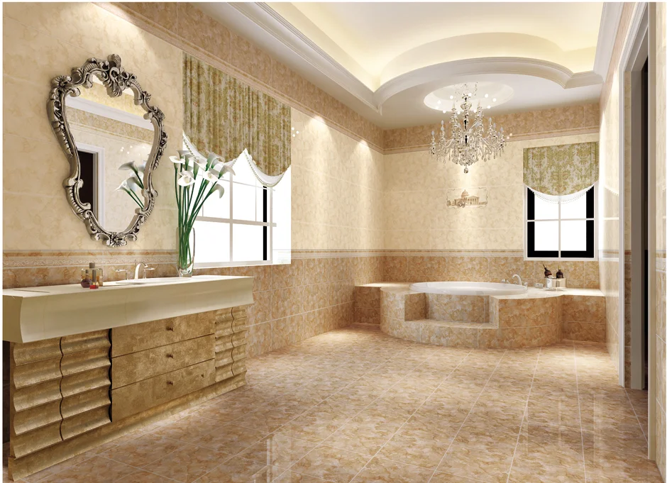 Rustic Ceramic Wall Tiles for Bathroom