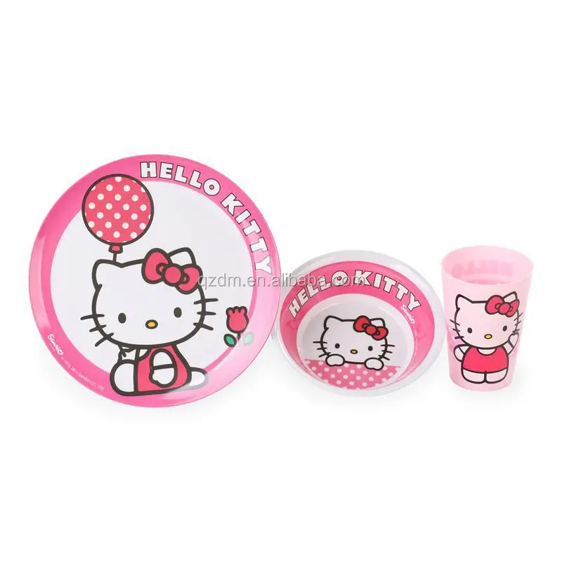 5pcs Melamine Children Sets Tableware Sets