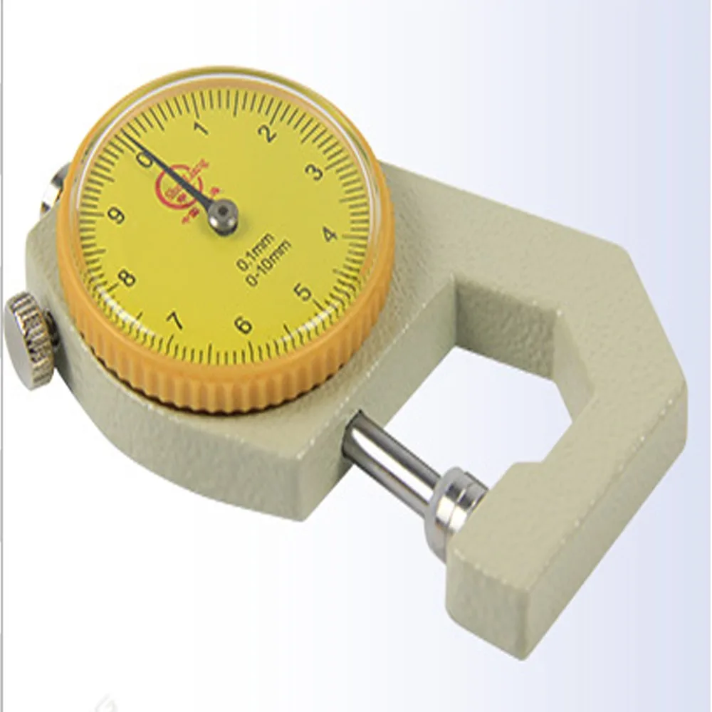 0 To 20mm Range Measuring Tool 0.1mm Resolution Round Dial Thickness Gauge Buy Thickness Gauge