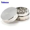 2 parts Plane Custom Herb Grinder Metal Diamond Teeth Magnetic Cover 30mm Mini Tobacco Grinder