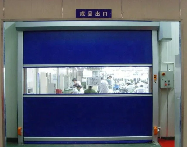 High Speed Rolling Door For Clean Room Roll Up Door Fast Doors