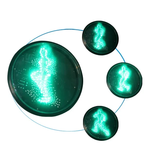 200mm roadway safety dynamic pedestrian traffic lights
