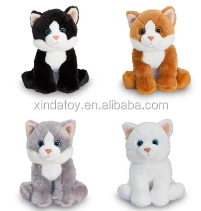 Jouets Pour Bebe Chat En Peluche Doux Chaton Blanc Noir Gingembre Gris 16cm Offre Speciale Buy Chat Peluche Animal De 16 Cm Peluche Product On Alibaba Com