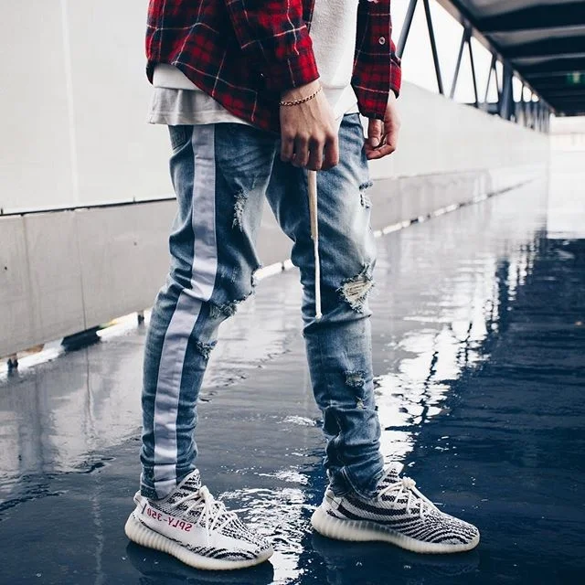 China Wholesale Boyfriend Ripped Slim Crazy Jeans For Men - Buy Crazy ...