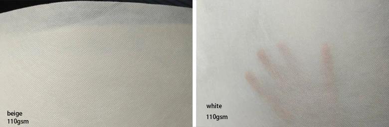Corn Fiber Material 100% Biodegradable Pla White Spunbond Nonwoven