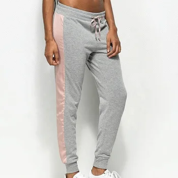 womens satin jogger pants