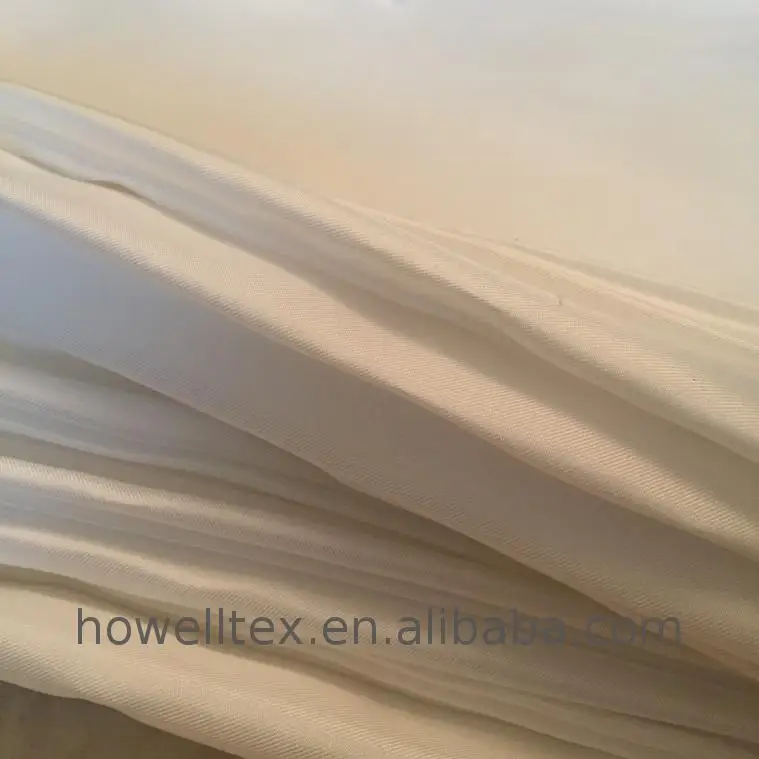 high quality spun silk bosky fabric with good price