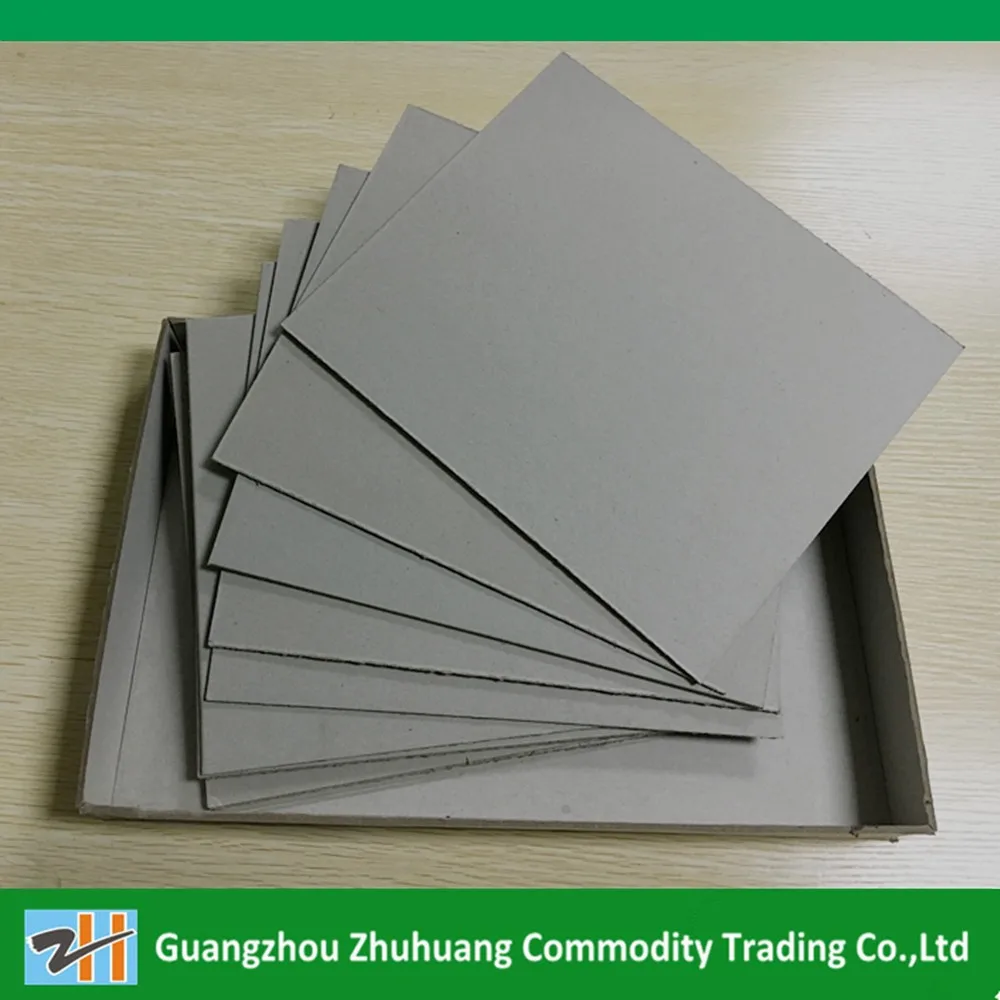 High Density Grey Cardboard Grey/gray Board With Sgs Certification