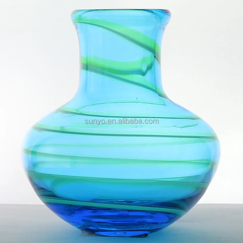 Wholesale Hand Blown Cheap Elegant Murano Trumpet Flower Glass Vase For Home Decor Buy Trumpet