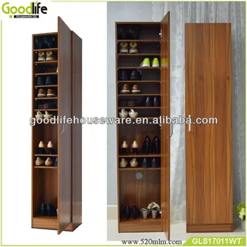 corner shoe cabinet