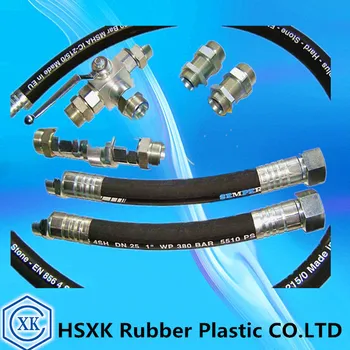 Steel Wire Reinforced Rubber Hose Hydraulic Hose High Pressure Rubber ...