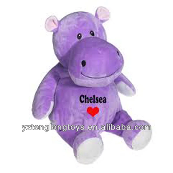 plush hippo stuffed animal