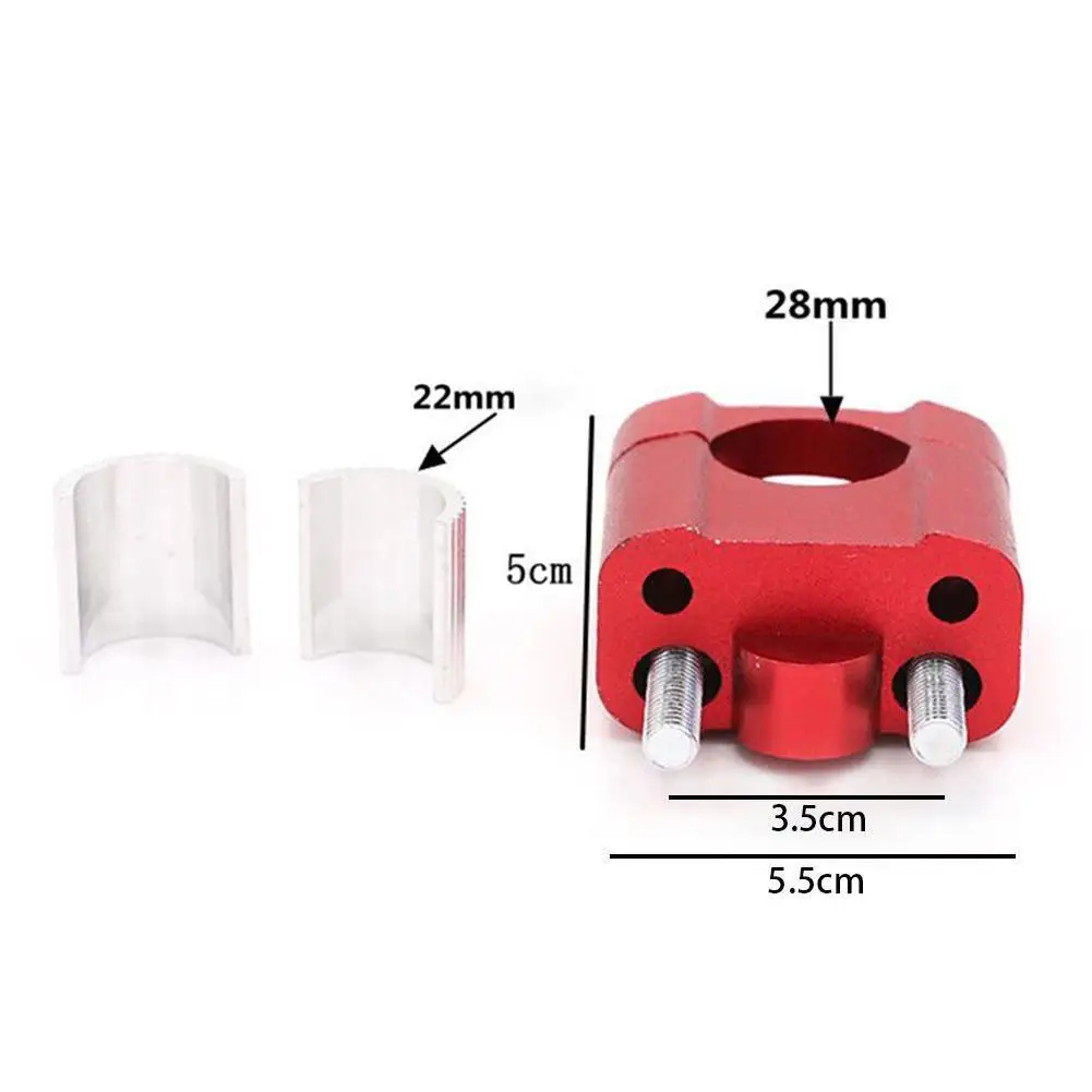 Custom Motorcycle Handlebar Riser Clamp 28mm For Mxs125 - Buy High 