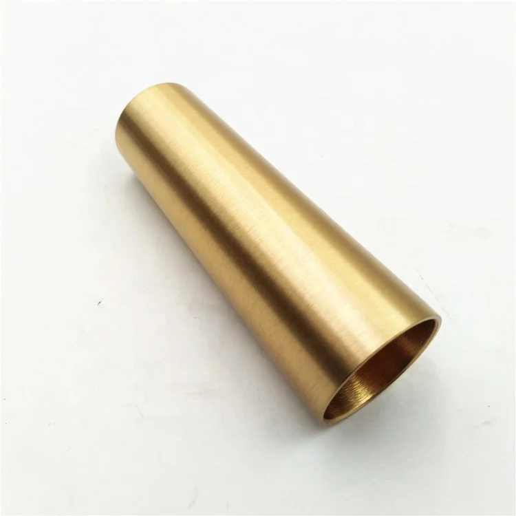 Brass tapered cone leg ferrules for furniture Table chair couch sofa wooden leg end caps  TLS-089