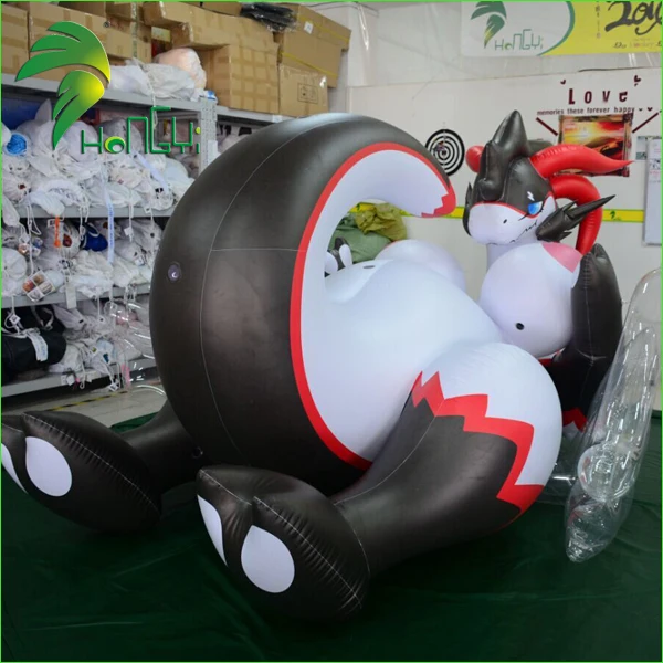 Custom Best Quality Giant Inflatable Lay Cartoon Dragon Sex Pvc Hongyi Toys Inflatable Sexy 