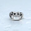 Europe And The United States Retro Fashion Motorcycle Jewelry Men'S Ring Punch Ring
