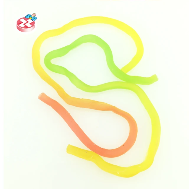Mix Fruit Flavours Long Gummy Rope Sweet Soft Jelly Gummy Rope Buy