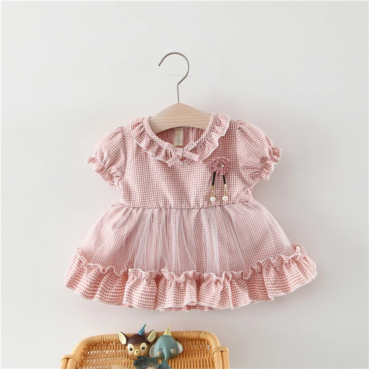 2023A Children's Korean dress autumn new girl's clothing long-sleeved –  tinyfoot.in