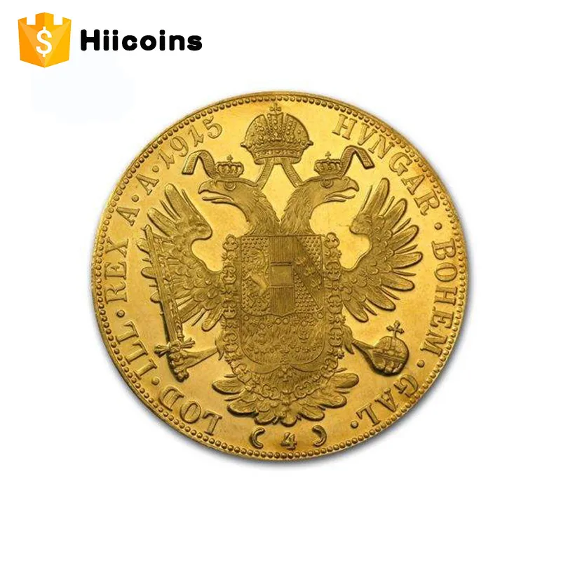 Factory Wholesale Quality Metal Coin Custom Fake Gold Eagle Replica