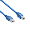 High Quality Blue USB 2.0 Printer Cable Type A to Type B Sync Data for Typer/Printer
