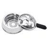 Arab hookah accessories metal aluminum alloy kaloud lotus heater smoking charcoal windproof carbon stove shisha bowl