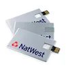 Factory direct sales 32gb metal credit card usb flash drive/ Metal Credit Card USB Flash Drive with customer logo printing