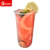 700 ml U-shape PP plastic bubble tea cup