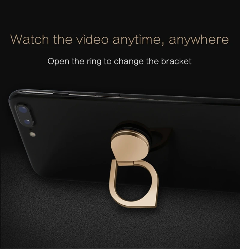 General Phone finger ring holder 360 Degree phone holder stand for iPhone X