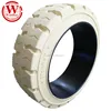 top sales good price solid rubber wheels, forklift industrial press on solid tire 16x6x10.5
