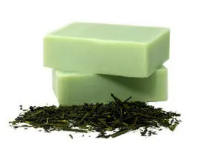 green tea soap