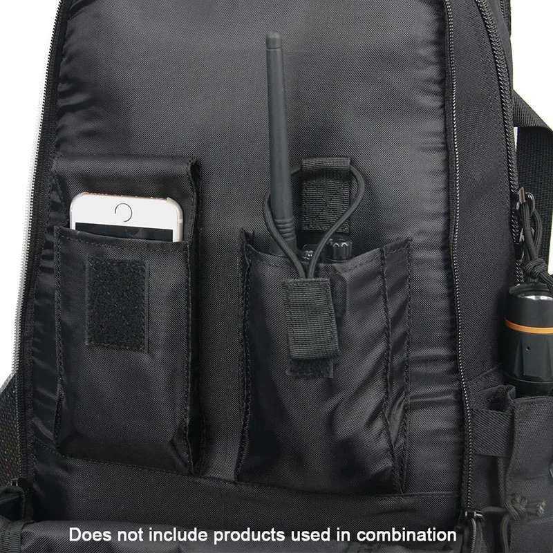 Outdoor Hiking Imitation of Nylon Webbing Black or The Wolf Brown Tactical Backpack for Hot Sale