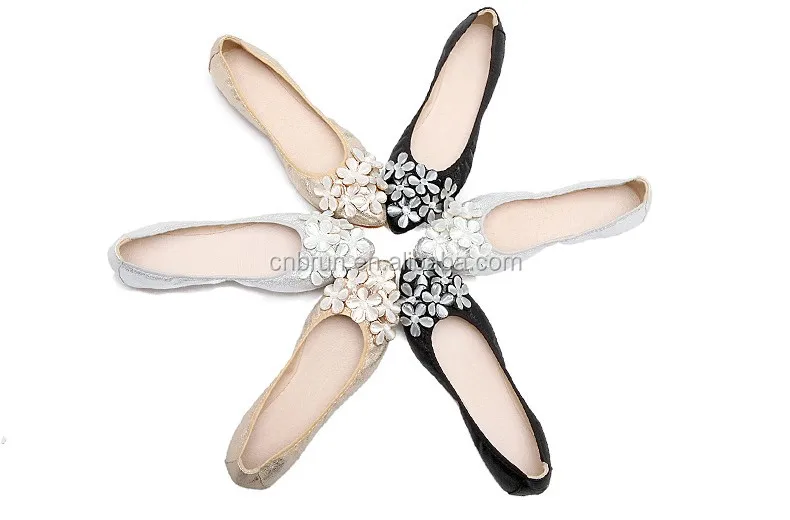 crystal ballerina shoes