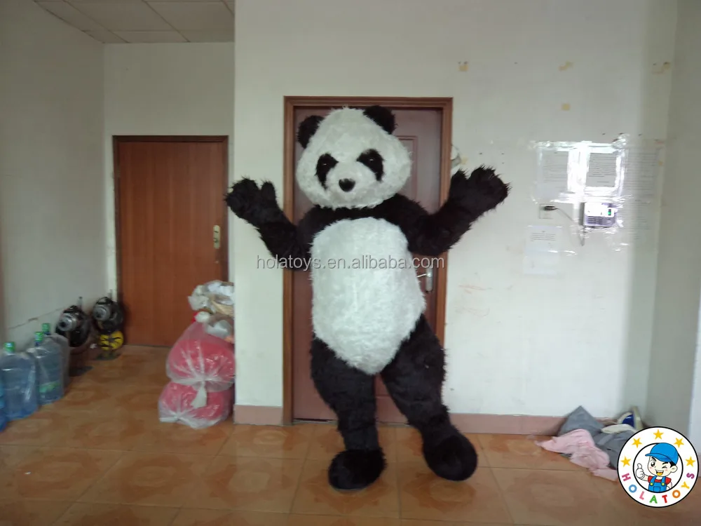 giant panda head costume