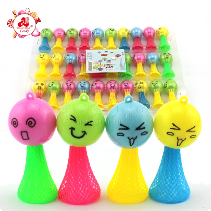 Bonbons jouets Spring Bounce