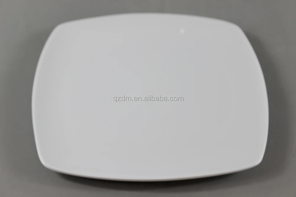 17.5x17.5cm Square Dinner Plates/ 20x20cm Melamine Square Plate