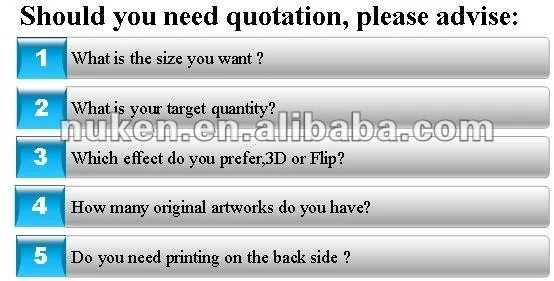 Should you need quotation