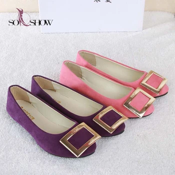 Ladies Wholesale China Flat Shoe 