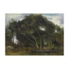 Jean Baptiste Camille Corot Giclee Canvas Print Paintings Poster Reproduction(Inclined Oaks In A Forest Thinning)