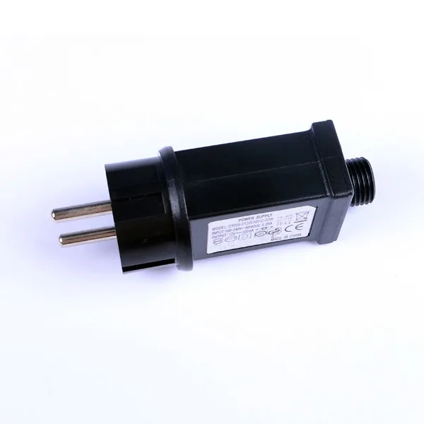 Rainproof Power Adapter 5v 7v 9v 12v Christmas Tree Light Adapter With