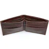 Made in China wholesale cheap genuine leather wallets leather men