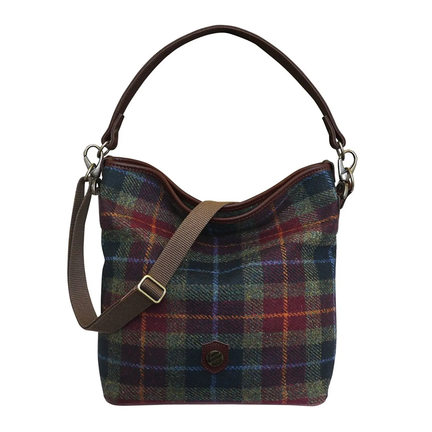 tweed hobo bag