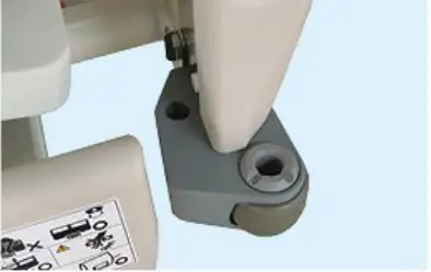 ABS plastic electric hospital bed with 3 functions for patient use