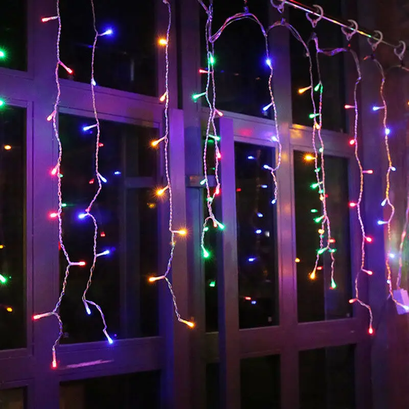 Wholesale Safety House Decorative Icicle String Cold Color Led Fairy Light With Low Voltage