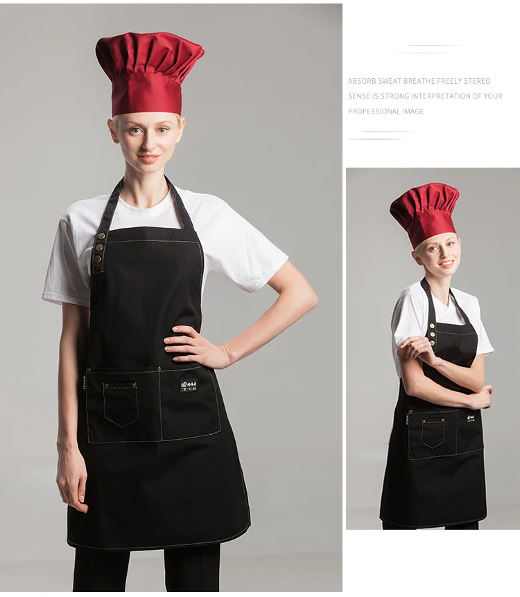 Chef Aprons And Hats Maroon Pinafore Machinist Machine Shop Makeup