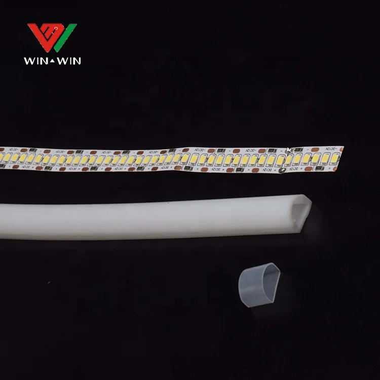 Waterproof Heat resistant Silicone Rubber Tube For Led Strip Light