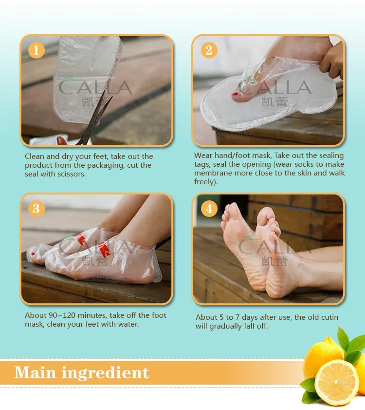 Factory Oem Exfoliating Foot Mask Foot Peeling Mask Buy Exfoliating