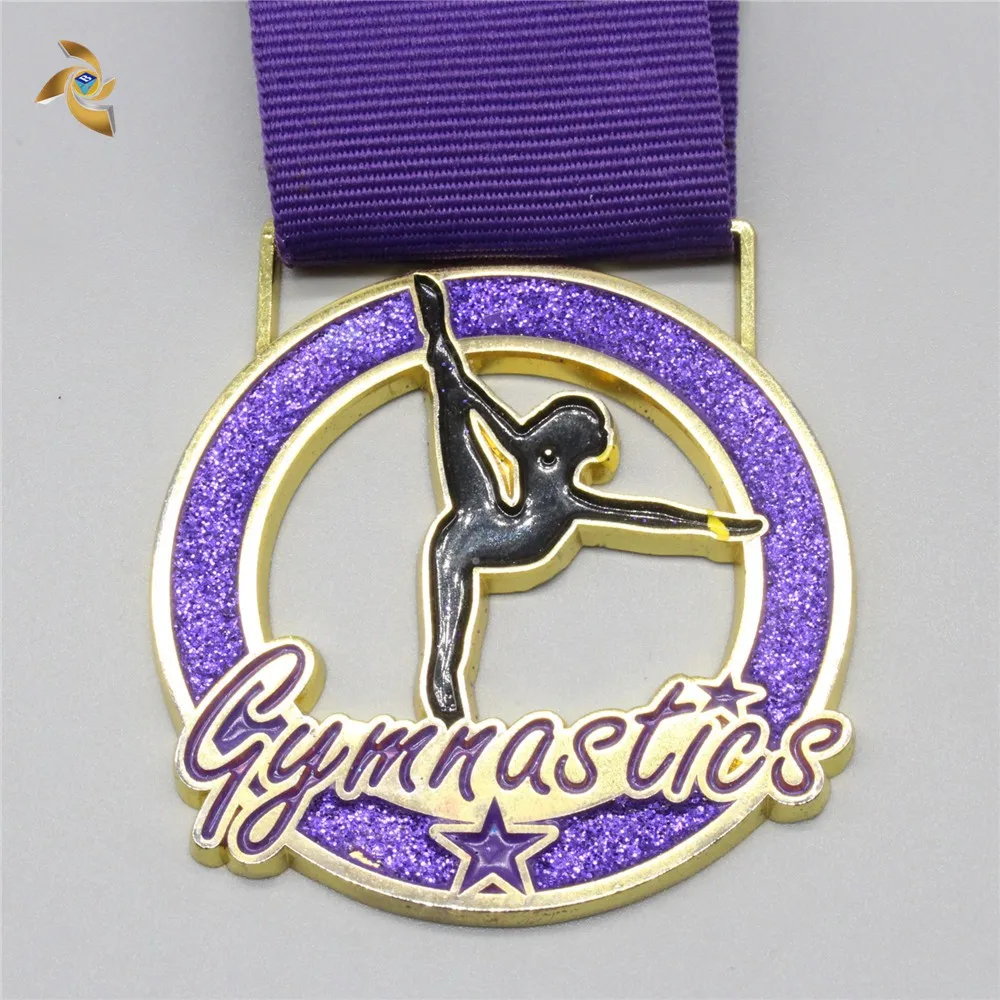 Professional Manufacturer Make Custom Gymnastics Medal No Minimum Order