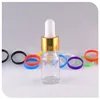 mini size clear glass bottle 5ml empty bottle for essence oil