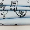 Free Sample Wholesale Digital Character Pattern Printed Cotton Knit Stretch Fabric
